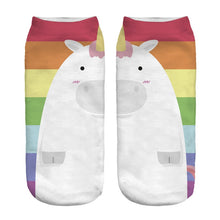 Unicorn rainbow socks